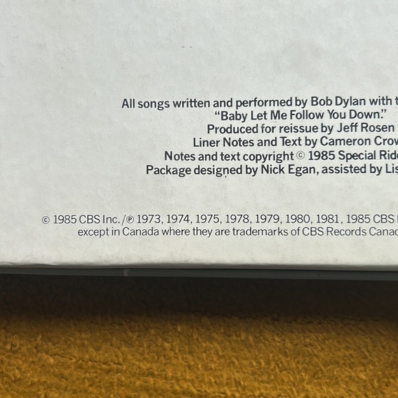 SOLDSOLDSOLD Bob Dylan collector’s Biograph 3-disc - Picture 13 of 13